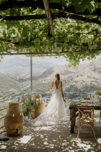 crete mountains bride